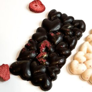 Malinowe Love - czekolada ciemna