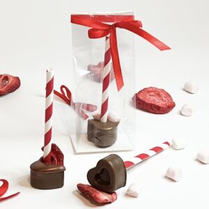 Czekolada na patyku - serduszko