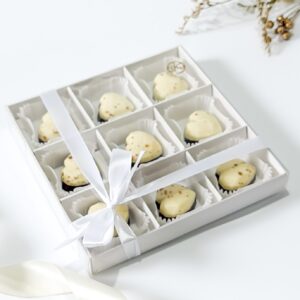 Serduszka komunijne 9 szt