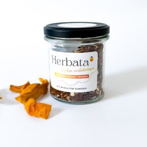 Herbata Bardzo Czekoladowa - Rooibos, Kakao, Mango