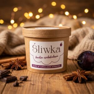 Śliwka Bardzo Czekoladowa – Śliwki w Czekoladzie Deserowej